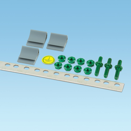 PANDUIT Grounding Strip Kit, One, 83.95" (2.1m) Length, 48 RU, RGS134B48-1 RGS134B48-1